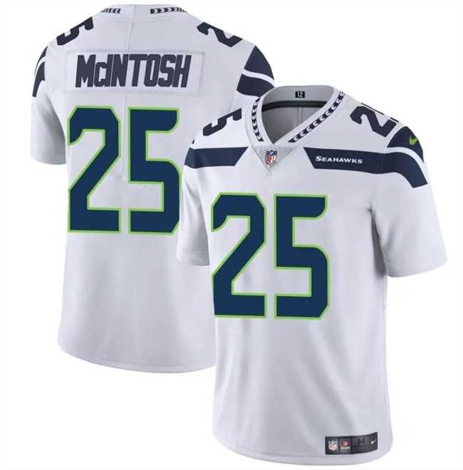 Men & Women & Youth Seattle Seahawks #25 Kenny McIntosh White Vapor Limited Football Stitched Jersey->seattle seahawks->NFL Jersey